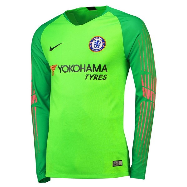 Maillot Football Chelsea ML Gardien 2018-19 Vert